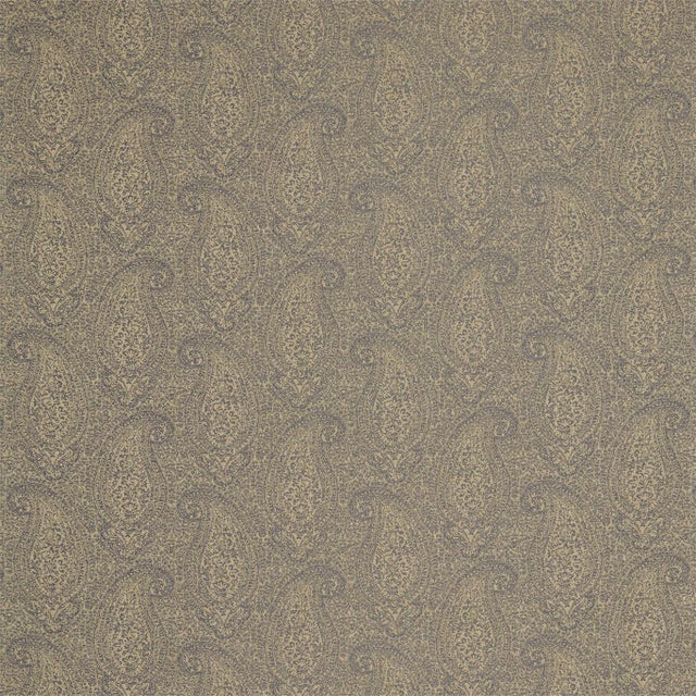 Zoffany Cleadon Fabric in Antique Bronze For Sale