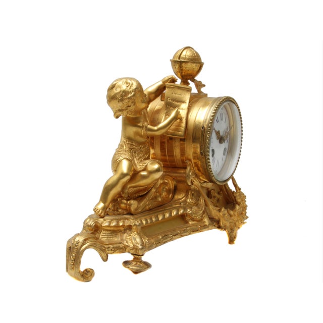 Add a touch of historic Viennese elegance to your collection with this magnificent 19th-century Austrian ormolu figural...