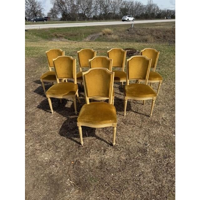 Fine 19th Century Louis XVl Dining Chairs - Set of 8 For Sale - Image 4 of 18
