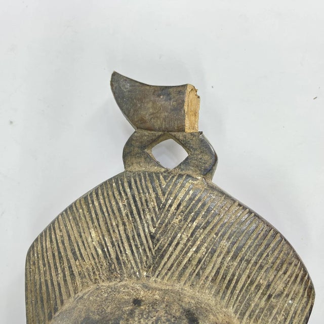 African Early 20th Century Yaure Baule House Mask Côte d'Ivoire For Sale - Image 3 of 7