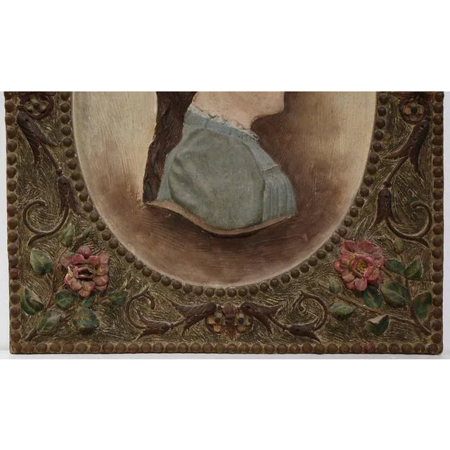 19th Century French Terracotta Plaque C. 1860 For Sale - Image 5 of 8