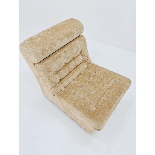 Textile German Space Age Lounge Chair, 1970s For Sale - Image 7 of 11