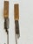 Contemporary Contemporary Brutalist Style Brass and Gunmetal Chain Fringe Dangle Earrings For Sale - Image 3 of 10