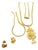 30.8 Gm 22 Karat Yellow Gold Earring , Bracelet & Chain + Pendant Bridal Suite For Sale