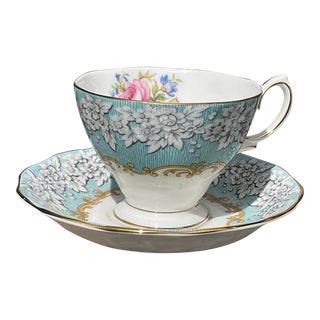 1940s Royal Albert Enchantment Teacup and Saucer For Sale