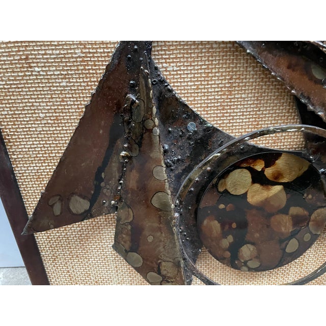 Brutalist Danish Wall Sculpture, 1970s For Sale - Image 4 of 6