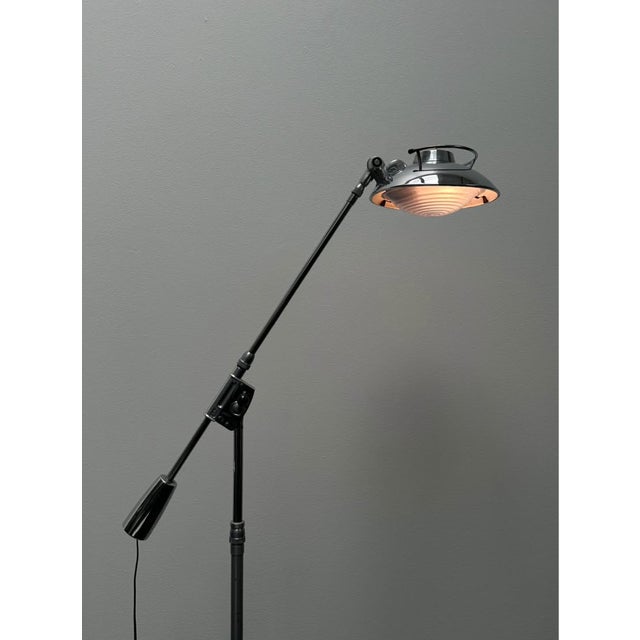 Mid-Century Modern Vintage Mid-Century Architect Floor Lamp by Ferdinand Solère for Solr Model No. 219r (France, 1980s) For Sale - Image 3 of 7