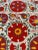Textile Vintage Colorful Hand Embroidered Floral Pommagranite Suzani Textile Bukhara Uzbekistan For Sale - Image 7 of 13