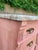 Antique Rustic Eastlake Spoon Carved Pink Commode W Marble Top For Sale - Image 11 of 11