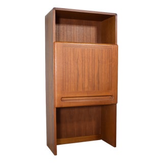 Danish Narrow Teak Cabinet from Kollund, 1970s For Sale