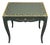 Louis XV Style Paint Decorated Accent Table With Drawer For Sale