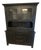 Broyhill Attic Heirlooms Black Buffet & Hutch For Sale