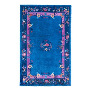 Early 20th Century Chinese Art Deco Rug For Sale