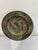 Mid 20th Century Vintage Indian Brass Trinket Dish With Etched Floral Detail For Sale - Image 5 of 8