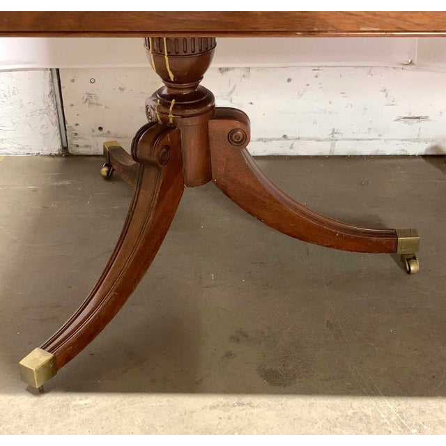 Mid 20th Century Mid 20th Century Duncan Phyfe Style 5 Ft. Drop Leaf Dining Table For Sale - Image 5 of 5