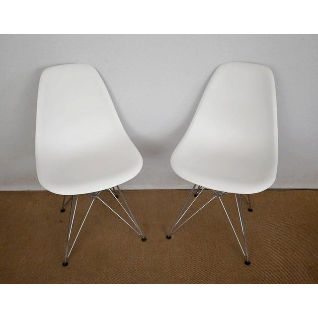 Silver DSR Chairs by Charles & Ray Eames for Vitra, 1960s, Set of 6 For Sale - Image 8 of 18