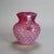 Early 20th Century Antique Mt. Washington School Cranberry Hobnail Glass Water Pitcher Circa 1900 For Sale - Image 5 of 7