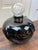 Glass Perfume Bottle Retail Counter Display Large Poison Christian Dior Paris Black W Clear Stopper For Sale - Image 7 of 11