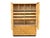 1970s Double Door Burl Wood Armoire Wardrobe in a Manner of Milo Baughman For Sale In Los Angeles - Image 6 of 13