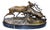 20th Century Bronze Fighting Stags Sculpture on Marble Base For Sale - Image 3 of 7
