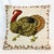 1980s Vintage Americana Arts & Crafts Thanksgiving Turkey Pillow. For Sale - Image 6 of 10
