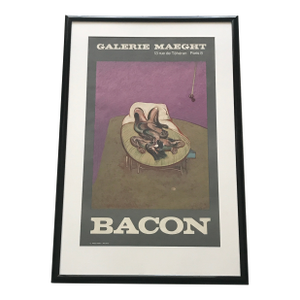 Francis Bacon Original Galerie Maeght Exhibition Poster, Circa 1966