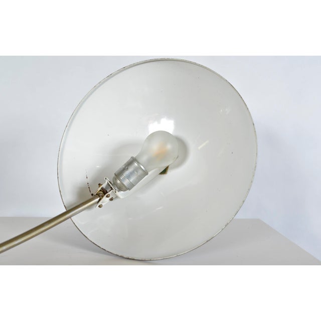 Mid-Century Industrial Grey Desk Light Lamp by Christian Dell for Kaiser Idell / Kaiser Leuchten, Germany, 1960 For Sale - Image 12 of 14