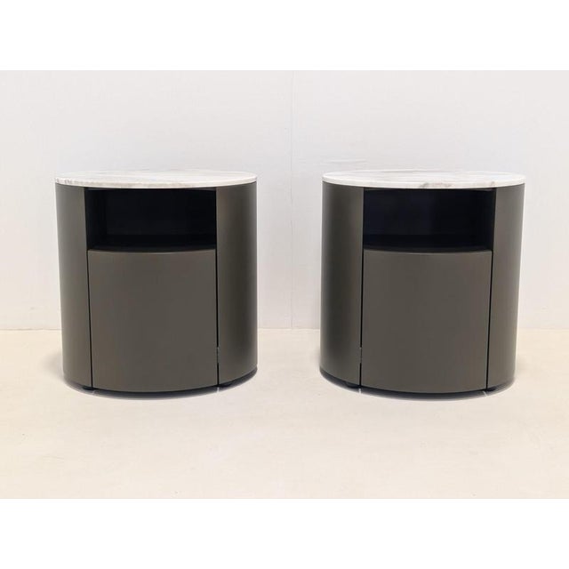 Onda Nightstands from Poliform, Set of 2 For Sale - Image 10 of 13