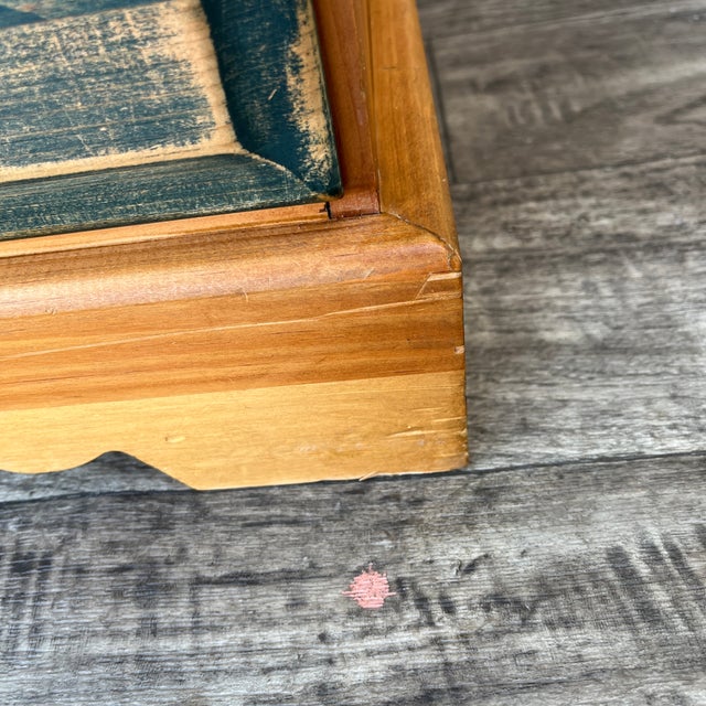 A Pair of Rustic Style Nightstands by Mastercraft Furniture. Circa 1970s For Sale - Image 16 of 18