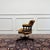Classic English Brown Chesterfield Desk Chair For Sale - Image 3 of 8