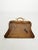 Wooden and brass dustpan, dating from the 1930s. This elegant fireplace or hearth dustpan is distinguished by its refined...