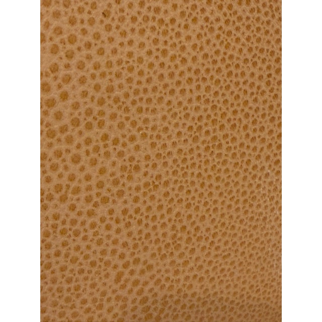 Christian Liaigre Christian Liaigre Leather Bench – Modern Minimalist Design in Saddle‑Stitched Hide For Sale - Image 4 of 8