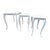Vintage French Provincial Carved Nesting Tables – Set of 3 For Sale In West Palm - Image 6 of 9
