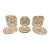 Antique Rose Medallion Octagonal Plates - Set of Seven For Sale