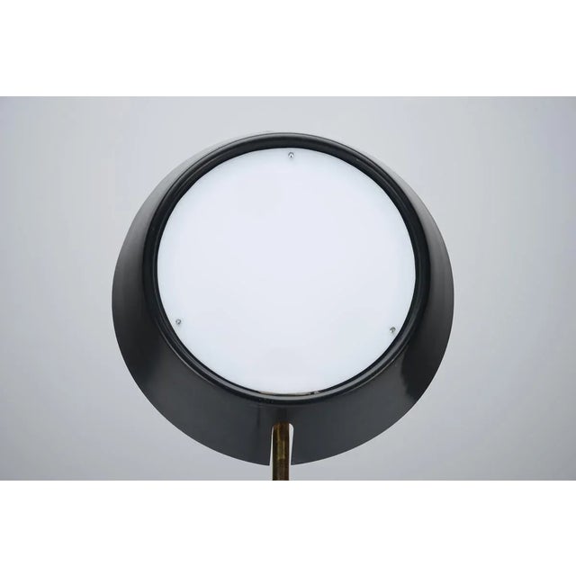 Metal Marble and Brass Table Lamp from Stilux Milano, 1950s For Sale - Image 7 of 8