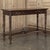 19th Century Country French Louis XVI Hand-Carved Walnut Console ~ Sofa Table For Sale - Image 4 of 18