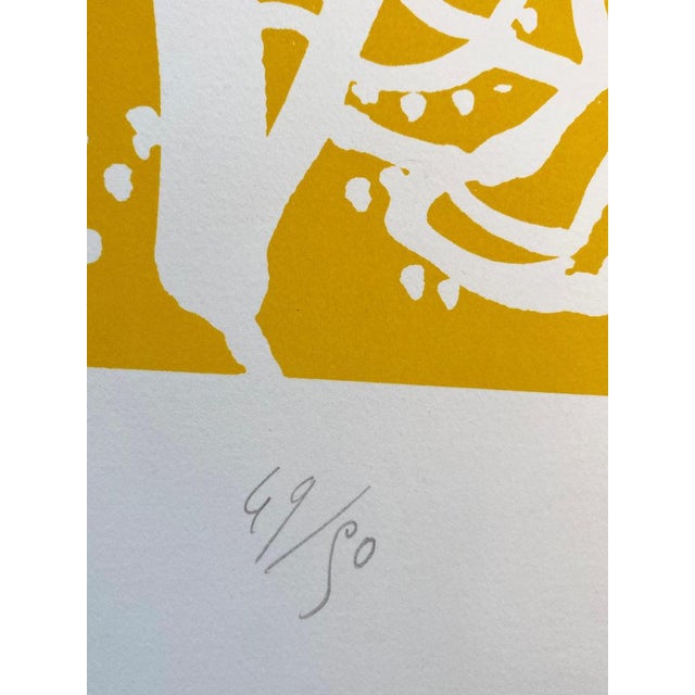 Charles Lapique, La reine de saba, Original Lithograph For Sale - Image 7 of 8