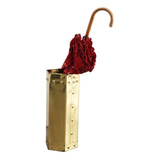 Mid-Century Modern from Messing Schirmständer, Italy, 1960s For Sale