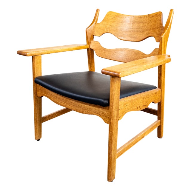 Razorblade Chair by Henning Kjærnulf, 1960s For Sale