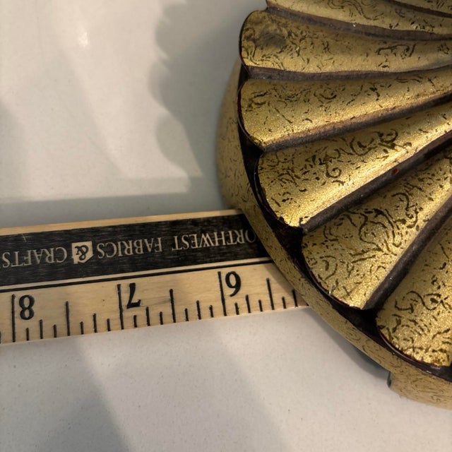 Amber Tiffany 1890’s Reproduction Nautilis Shell Table Lamp For Sale - Image 8 of 12