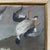 Textile Naive Common Goldeneye Oil on Canvas Painting For Sale - Image 7 of 12