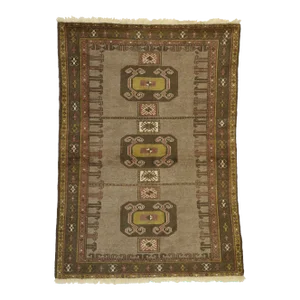 Vintage Persian Shiraz Rug - 04'00 X 05'06