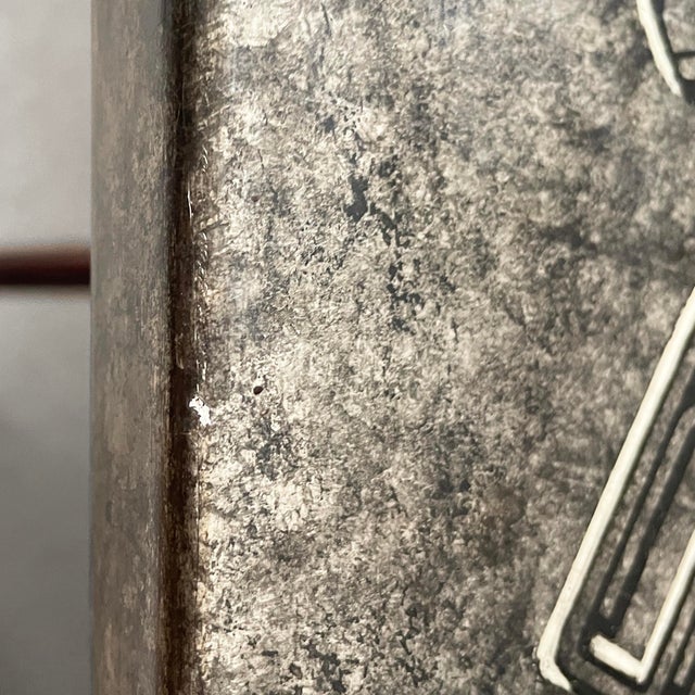 Brown Italian Mid-Century Modern Coffee Table Drawing Tools by Piero Fornasetti, 1960s For Sale - Image 8 of 18