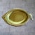 Brass Vintage Brass Fish Serving Casserole Dish Tray Holder Usa Ovenware Glass Insert For Sale - Image 8 of 11