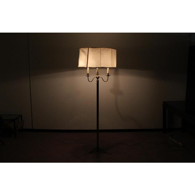 Mid-Century Brass Floor Lamp, 1950s For Sale - Image 13 of 18