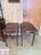 Late 20th Century Inlaid Mahogany Drop Leaf Accent Table With Dual Drawers For Sale - Image 11 of 11