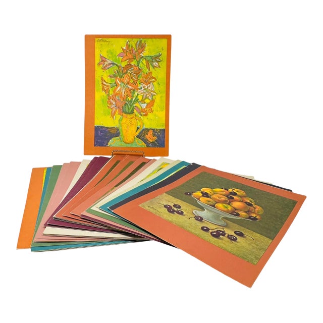 S S France 1963-1964: Rare 36-Menu Complete Holiday Voyage Collection | Louis Le Breton, Jean Carzou, Georges Rohner | First Class Ocean Liner For Sale