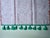 Pair Unused White Cotton, Coral Floral, Teal Tasseled Hand Towels For Sale - Image 13 of 17