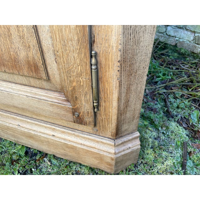 Dutch Corner Cabinet in Oak For Sale - Image 15 of 18