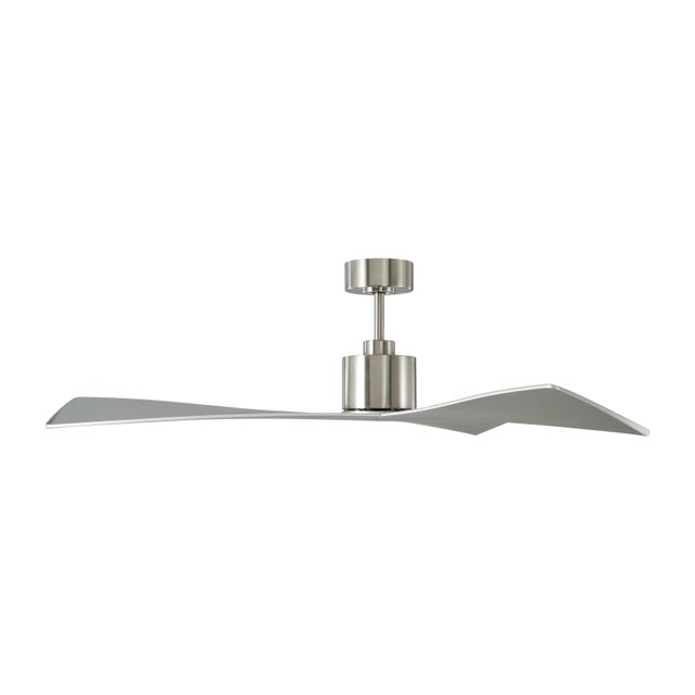 Modern Visual Comfort Fan Adler 52" Ceiling Fan in Brushed Steel For Sale - Image 3 of 3